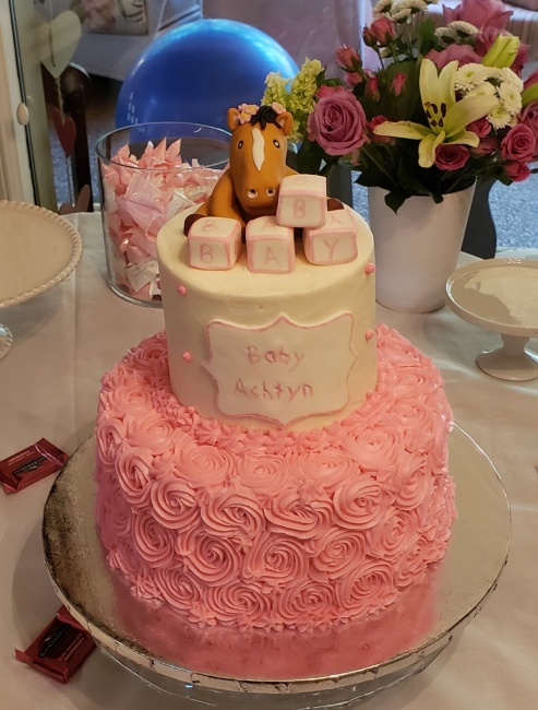 Horse Baby Cake